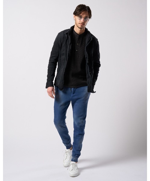 シャツ 2-hook denim shirt メンズの画像