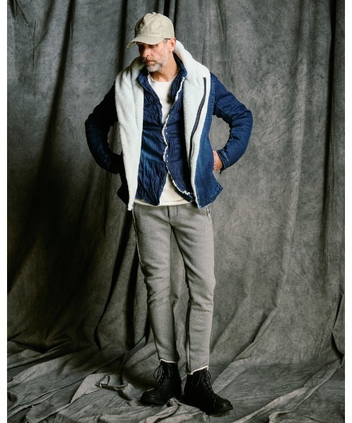 シャツ 2-hook denim shirt メンズの画像