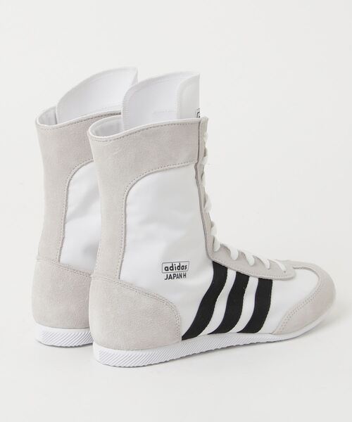 「adidas」 ハイカットスニーカー 28.5cm ブラック レディース