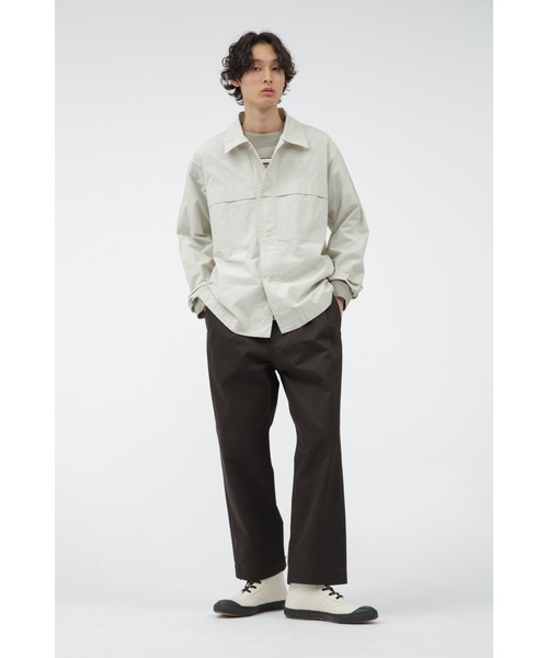 MHL.（エムエイチエル） 長袖シャツ MEDIUM ホワイト系その他3 メンズ 