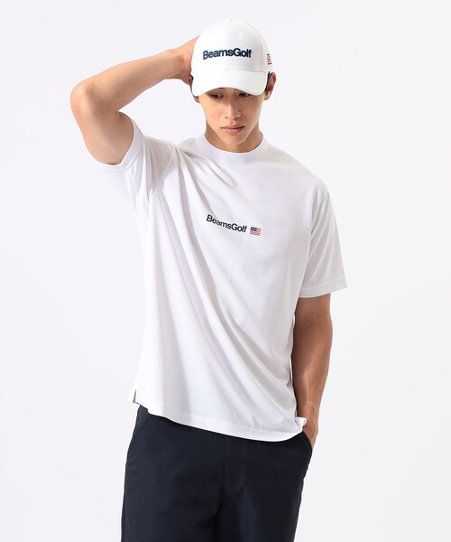 BEAMS - ビームスゴルフ　モックネックスウェットトレーナー BEAMS GOLF（ビームス ゴルフ） トレーナー スウェット ORANGE LABEL