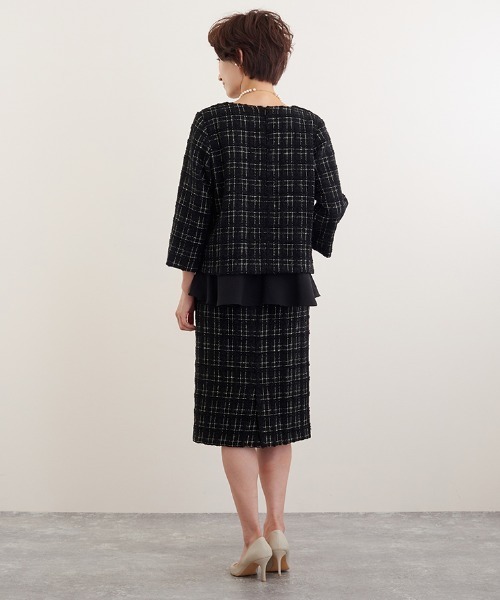 「DRESS LAB」 セットアップ L ブラック レディース_画像2