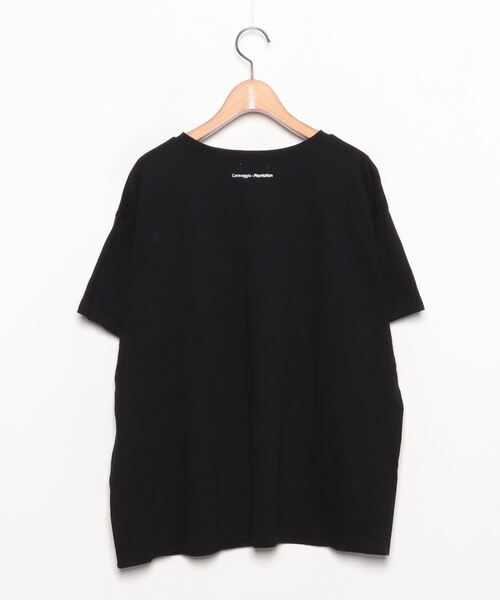 「Plantation」 半袖Tシャツ 2 ブラック レディース_画像2