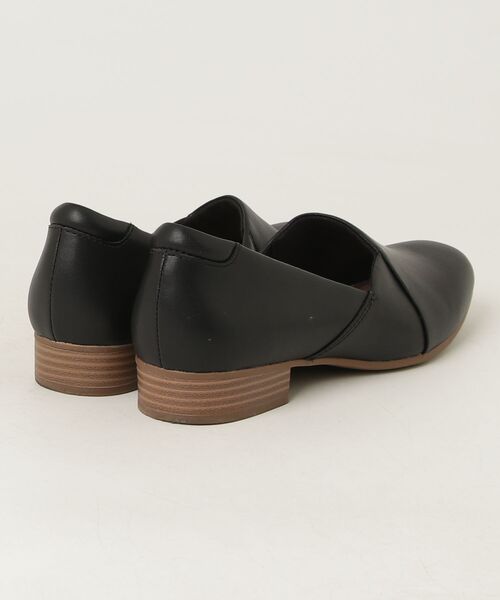 「Clarks」 フラットパンプス 5 ブラック レディース_画像2