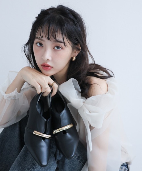「VIVIAN」 パンプス LL ブラック レディース_画像5