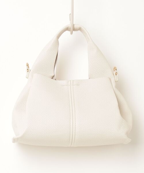 「NEUNA」 ハンドバッグ SMALL アイボリー レディース_画像2