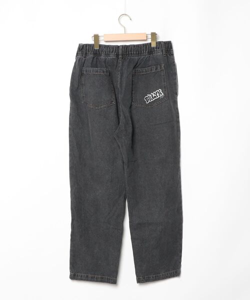 「YAKPAK」 デニムパンツ X-LARGE ブラック メンズ_画像2