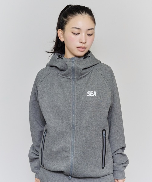 WIND AND SEA（ウィンダンシー） パーカー TECH SWEAT ZIP UP