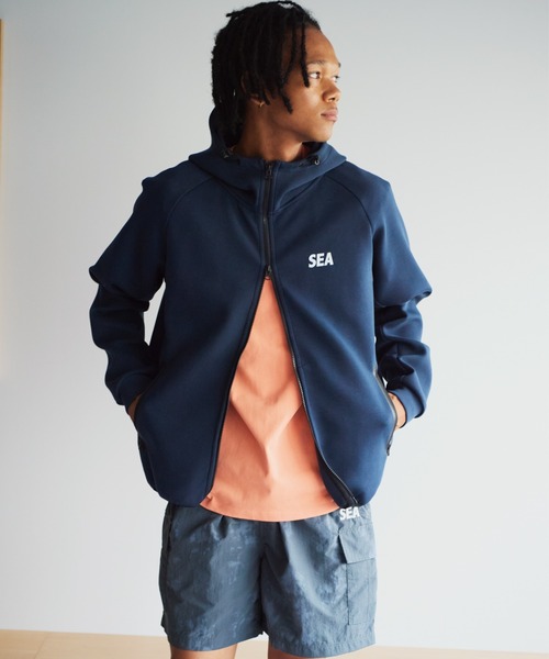 WIND AND SEA ジップパーカー WIND AND SEA（ウィンダンシー） パーカー TECH SWEAT ZIP UP
