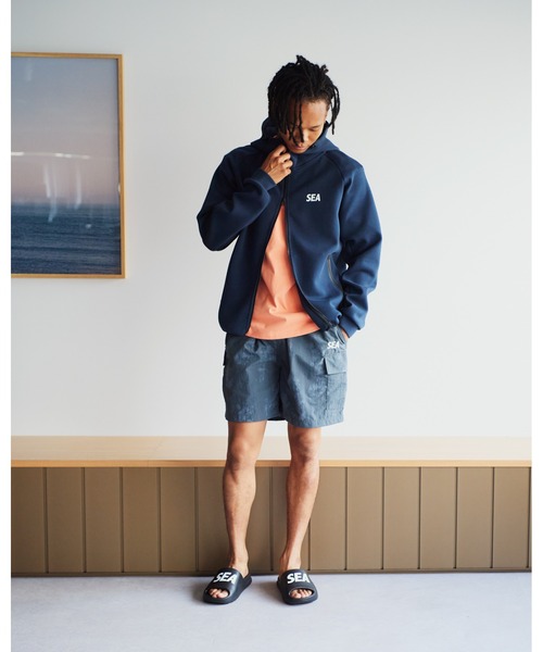 WIND AND SEA（ウィンダンシー） パーカー TECH SWEAT ZIP UP