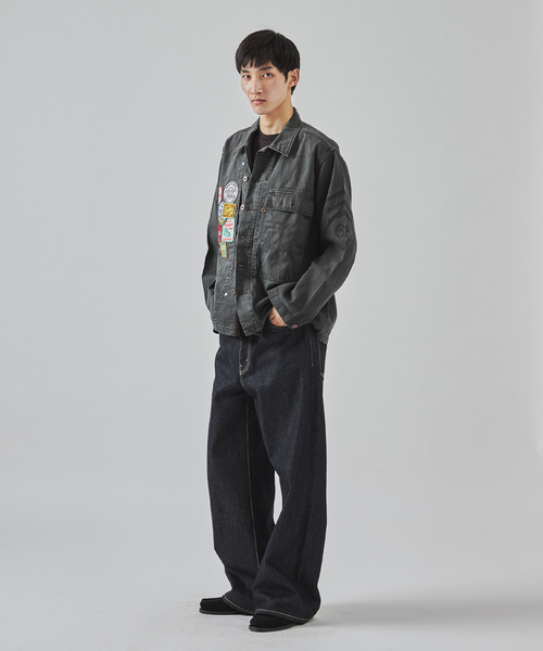 ［JOURNAL STANDARD ］ミリタリージャケット　Mサイズ JOURNAL STANDARD（ジャーナルスタンダード） シャツ ヘリンボーン