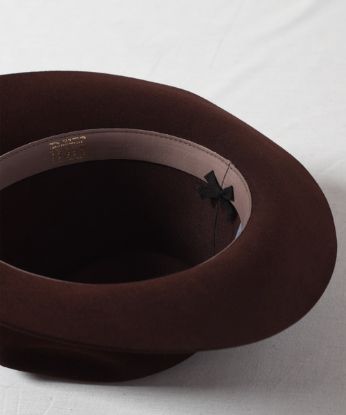 RACAL（ラカル） 帽子 ハット Italy Velor Fedora Hat / イタリー