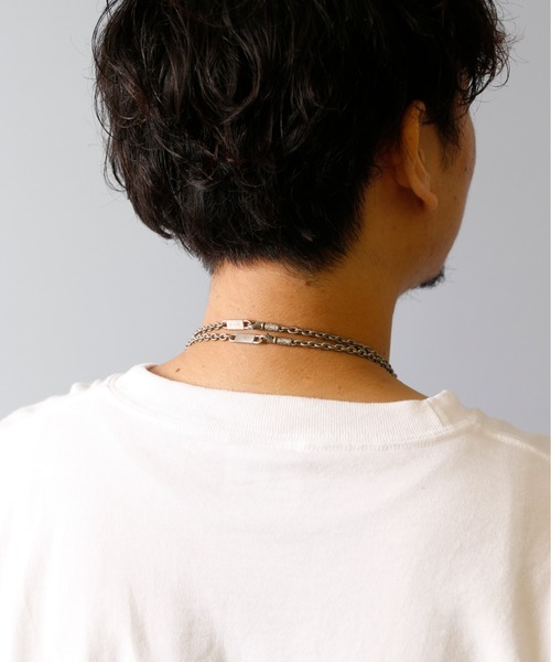 GILD ギルド / Wrapping texture beads hematite necklace ラピング テクスチャー ビーズ ヘマタイト ネックレス / G152-NE06 【公式通販】