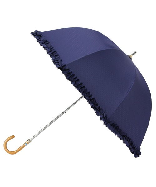 LANVIN en Bleu 日傘 uvカット 傘 遮光 晴雨兼用日傘 長傘