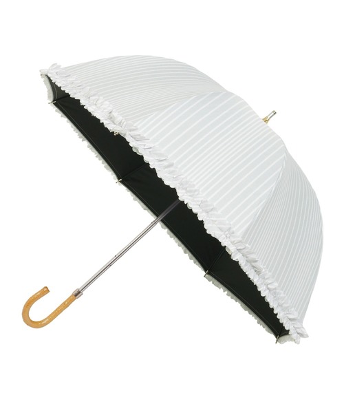 LANVIN en Bleu 日傘 uvカット 傘 遮光 晴雨兼用日傘 長傘