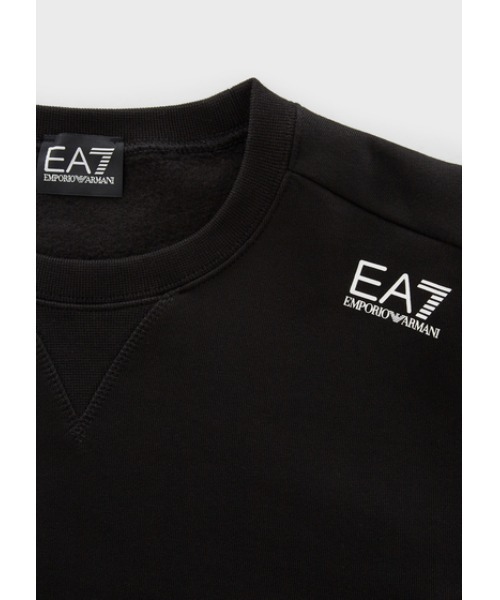【EA7】関税込送料無料 スウェット ロゴデザイン EA7 SWEATSHIRT WITH HOOD AND POCKET WITH LARGE LOGO Man