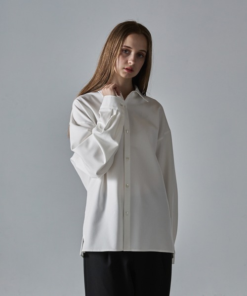 CLEL シャツ 「CLEL」Balloon Sleeve Loose Regular Collor