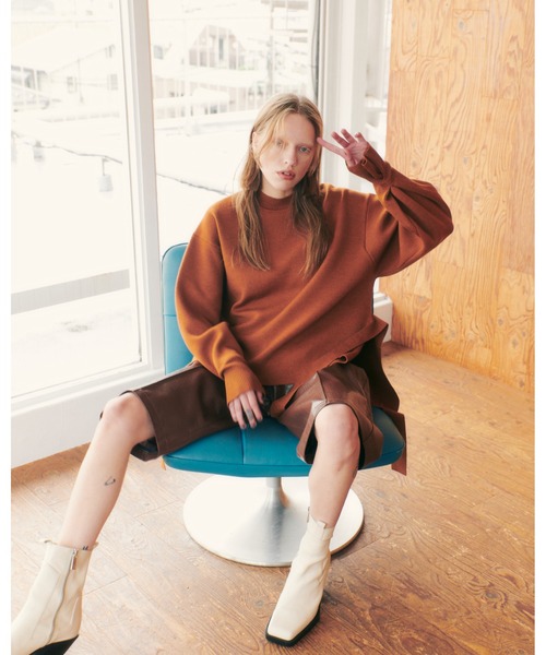 ニット Wool Smooth Top