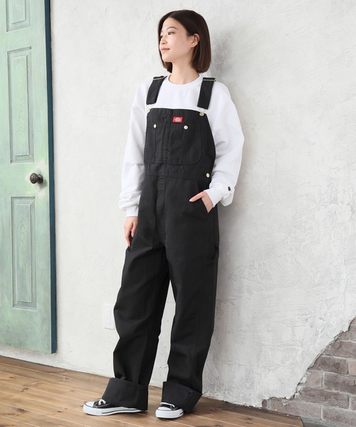 サロペット オーバーオール 【Dickies/ディッキーズ】ダックビブ ...