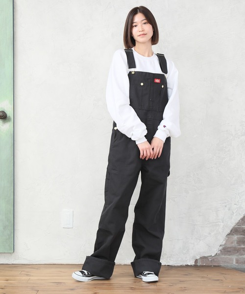 サロペット オーバーオール 【Dickies/ディッキーズ】ダックビブ ...