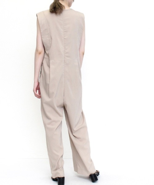 サロペット・オーバーオール・オールインワン melt the lady tuck all in one She's Closet サロペット オーバーオール フロントジップタック