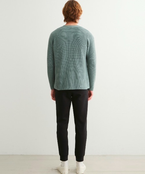 Three Dots Turquoise 霜降りグレー スエット three dots（スリー ドッツ） スウェットパンツ ジャージ ダンボール