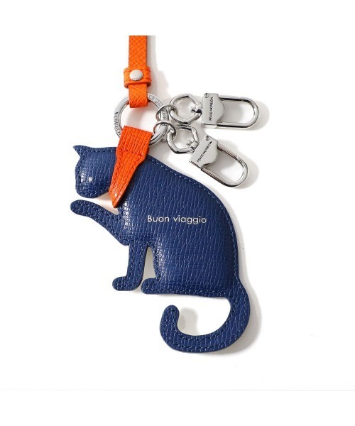 PELLE MORBIDA SHIPSCAT－キーチャーム PELLE MORBIDA キーホルダー Barca（バルカ）SHIPSCAT−キー