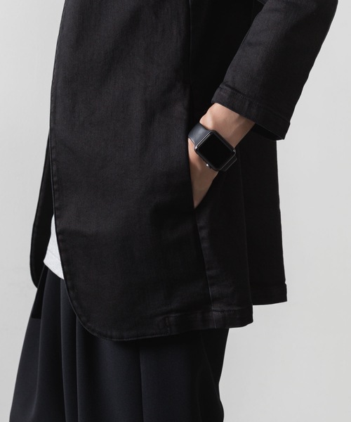 ATTACHMENT ジャケット ノーカラージャケット スーピマコットン