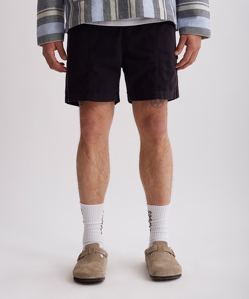 Saturdays NYC パンツ Mario Cotton Gym Short メンズ