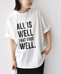 tomoships別注/ロゴTシャツ/新品/レディース/ 81BRANCA tシャツ 「SHIPS別注」81BRANCA:5分袖 ロゴ TEE 24SS