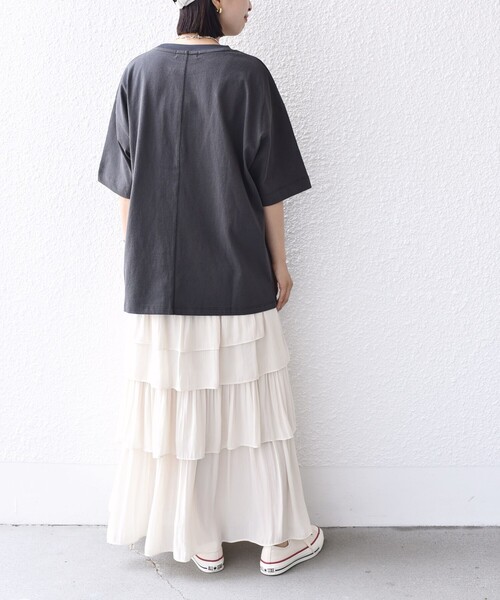 tシャツ 「SHIPS別注」81BRANCA:5分袖 ロゴ TEE 24SS レディース SHIPS別注】81BRANCA:5分袖 ロゴ TEE 24SS｜ SHIPS 公式サイト