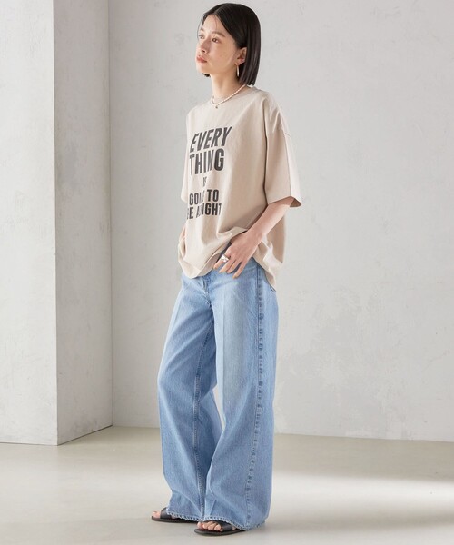 81BRANCA tシャツ 「SHIPS別注」81BRANCA:5分袖 ロゴ TEE 24SS