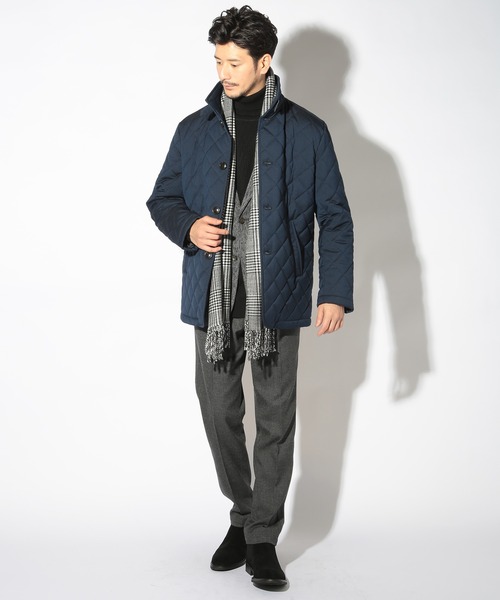 MARCIANO スタンドカラー キルティング ボンバージャケット 