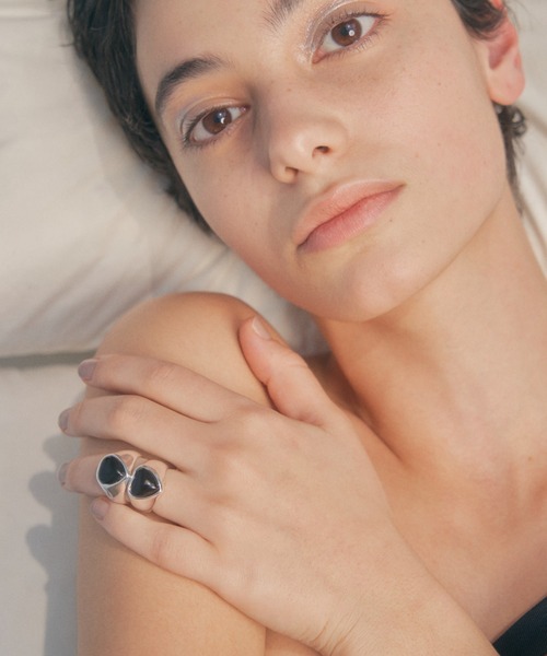 [NUMBERING] Wavy Heart Ring 指輪 リング #8409 ★大人気★ ナンバリング】Wavy Heart Ring (Numbering/指輪・リング) #8409