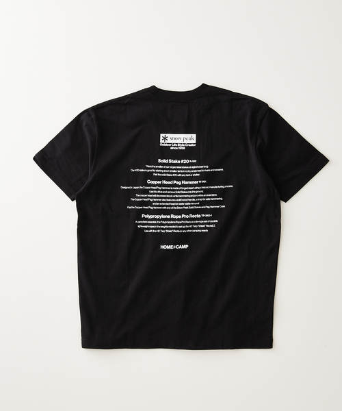 tシャツ Tシャツ メンズ 「SNOW PEAK / スノーピーク」別注 Camp tour バックプリントTシャツ｜zozo｜14