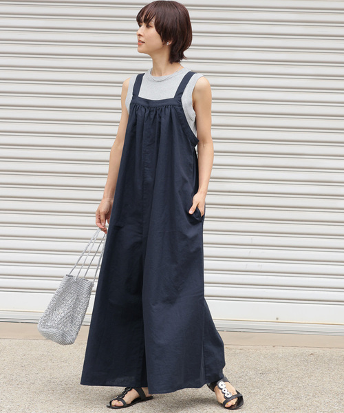 JOURNAL STANDARD ギャザーサロペット JOURNAL STANDARD relume サロペット オーバーオール 「追加