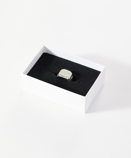 関税送料込【MISSOMA】コイン シグネット リング meltum 指輪 リング SIGNET RING / シグネットリング メンズ