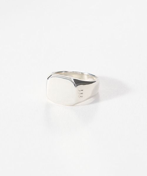 指輪・リング Signet Ring 02 meltum 指輪 リング SIGNET RING / シグネットリング メンズ