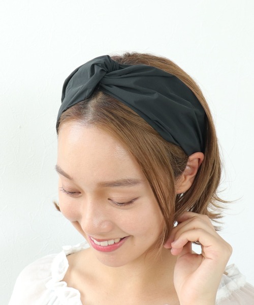 ヘアクロスターバン♡¥950〜 プレゼントご準備/お揃い/ハラウアイテム Three Four Time ヘアバンド ナイロンクロスターバン : ZOZOTOWN
