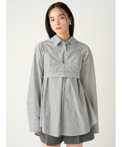 FRAY I.D（フレイ・アイディー） ブラウス シャツ ビスチェコンビ