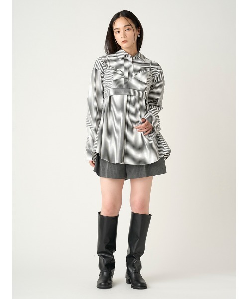 FRAY I.D ビスチェコンビシャツ FRAY I.D ブラウス シャツ ビスチェコンビシャツ レディース
