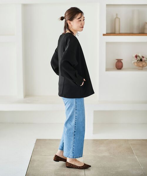 le.coeur blanc（ルクールブラン） ジャケット ノーカラージャケット