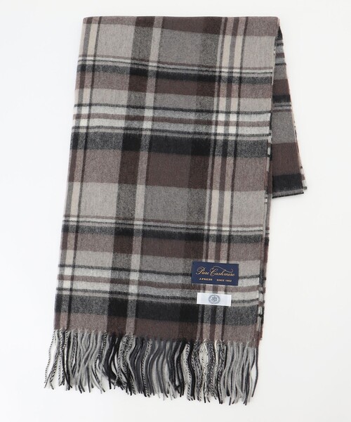 J.PRESS（J.プレス） ストール マフラー 「洗える」カシミヤチェック