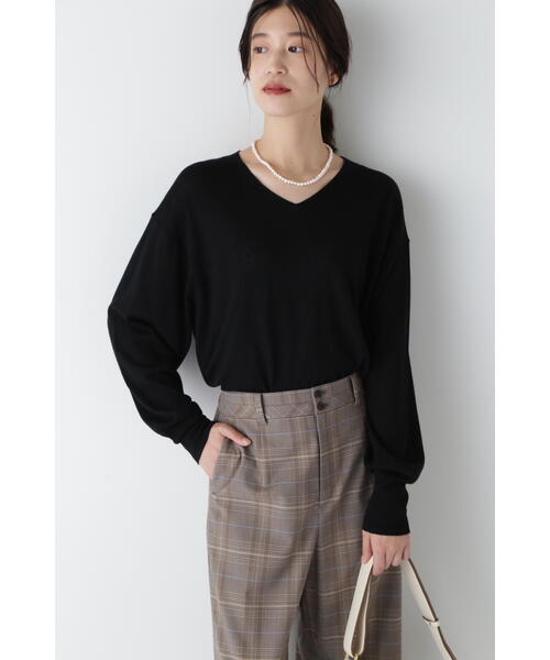 human woman（ヒューマンウーマン） ニット セーター ベーシックV