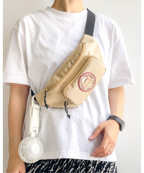 ウエストポーチ ウエストバッグ TOM and JERRY×Flapperシリコン