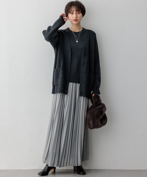 23区（ニジュウサンク） ニット セーター 「洗える」カシミヤブレンド