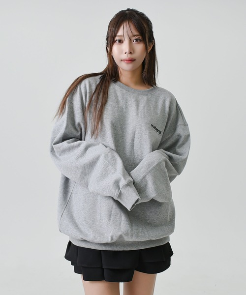トレーナー スウェット 「mahagrid/マハグリッド」 SPLATTER SWEATSHIRT/スプラッター スウェットシャツ レディース メンズ mahagrid/マハグリッド』 SPLATTER SWEATSHIRT/スプラッター