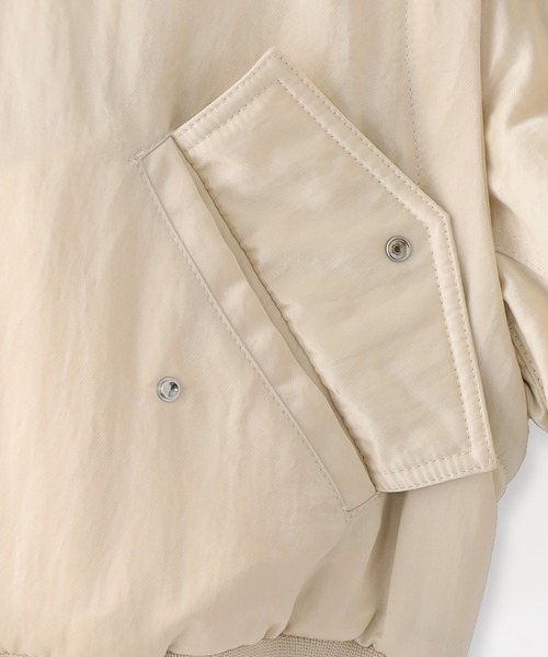 LOVELESS(ラブレス) ma1 ma-1 コンパクトギャザーMA-1 レディース LOVELESS(ラブレス) ma1 ma-1 コンパクトギャザーMA-1 レディース