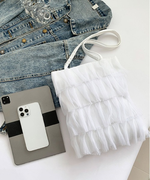 LA VORAGINE（ラ ヴォラジネ） ショルダーバッグ バッグ ティアード