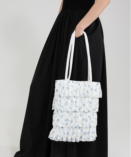 LA VORAGINE（ラ ヴォラジネ） ショルダーバッグ バッグ ティアード